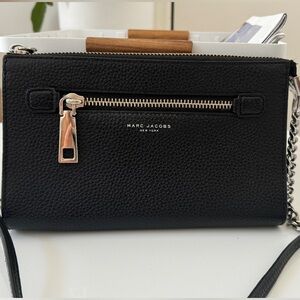 Marc Jacobs Leather ChainLink silver Strap